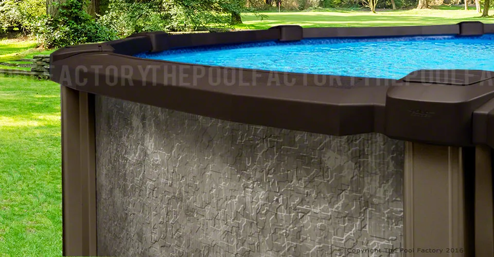 12'x24'x54" Saltwater LX Oval Pool