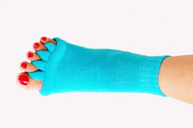 1Pair Massage Five Toe Socks