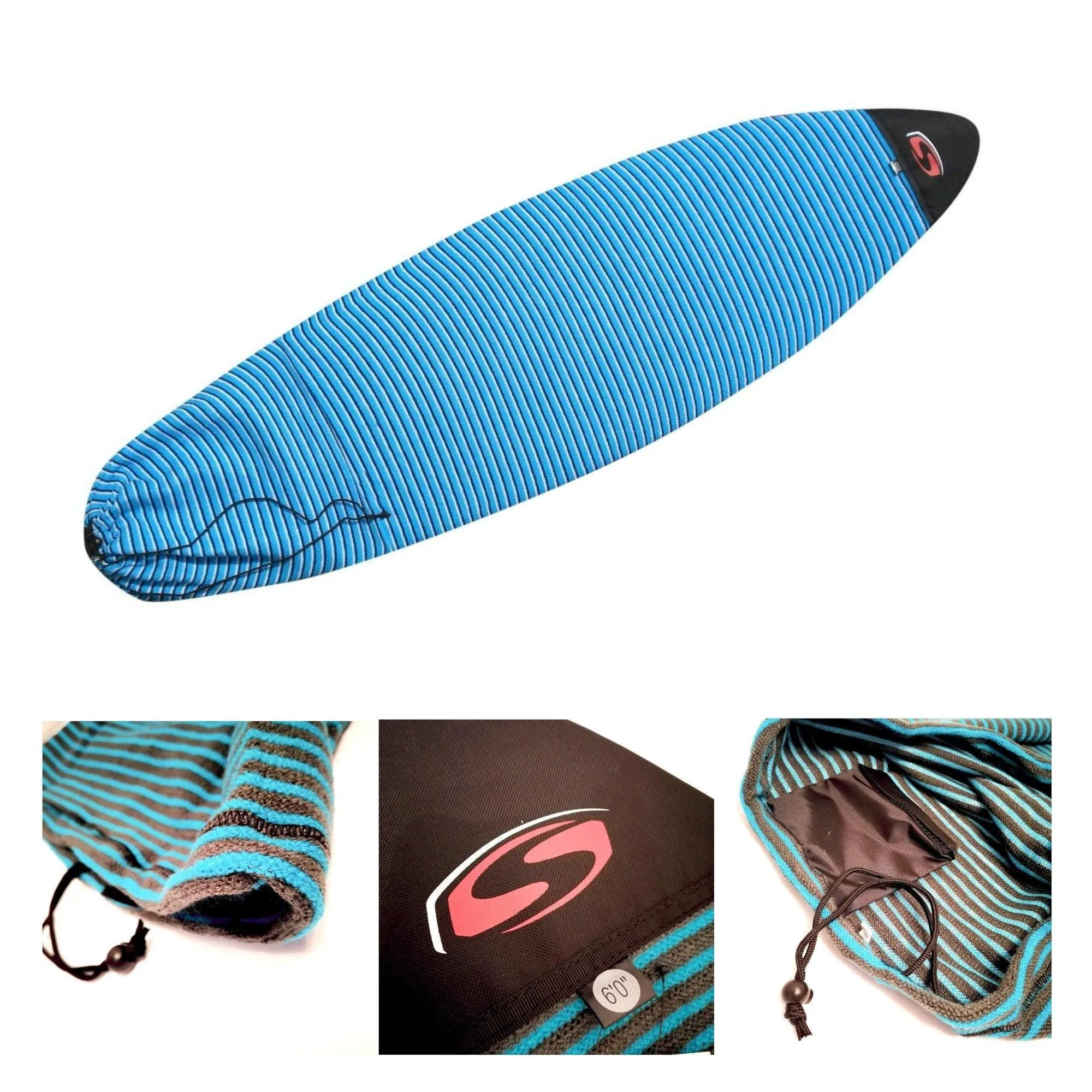 6' Shortboard Sock