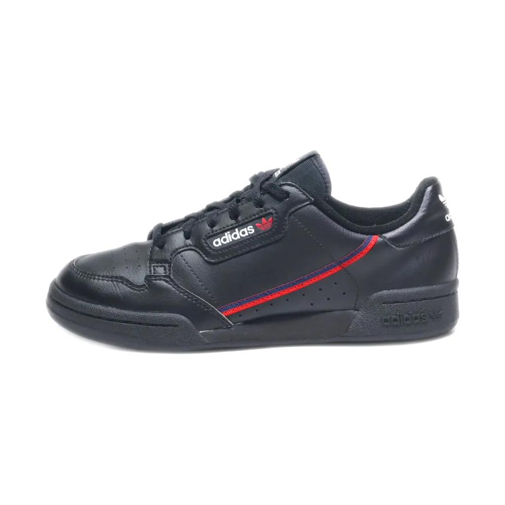 Adidas Continental 80 Sport Shoes Leather Black Colour For Women