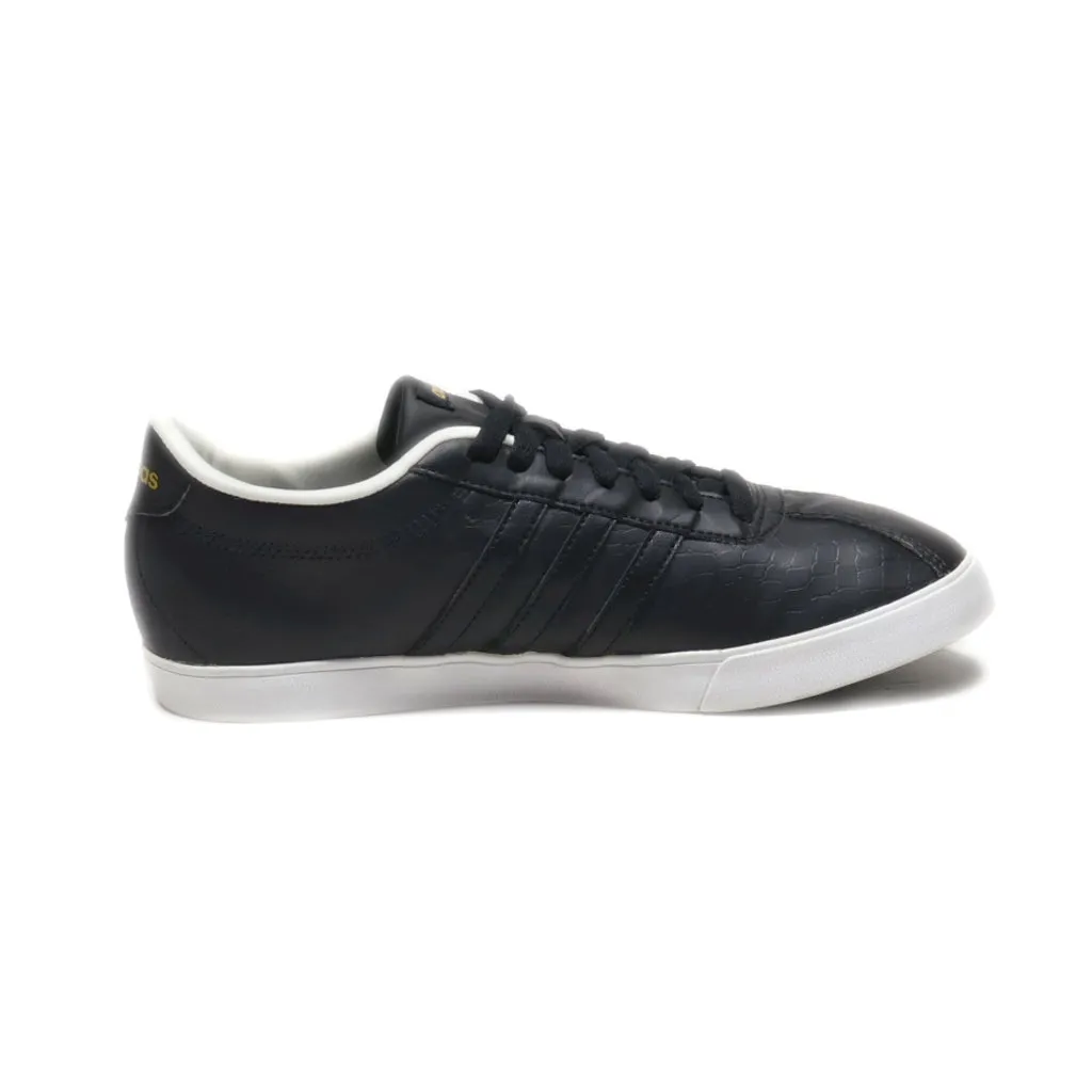 Adidas Courtset Low-Top Sneakers Leather Black Colour For Women