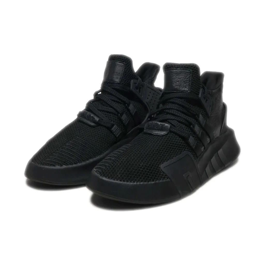 Adidas Eqt Basketball Adv Sport Shoes Fabric Black Colour For Men