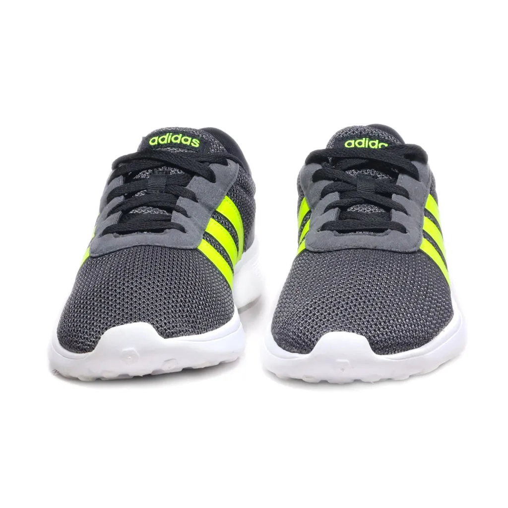 Adidas Lite Racer Sport Shoes Fabric Grey Colour For Women