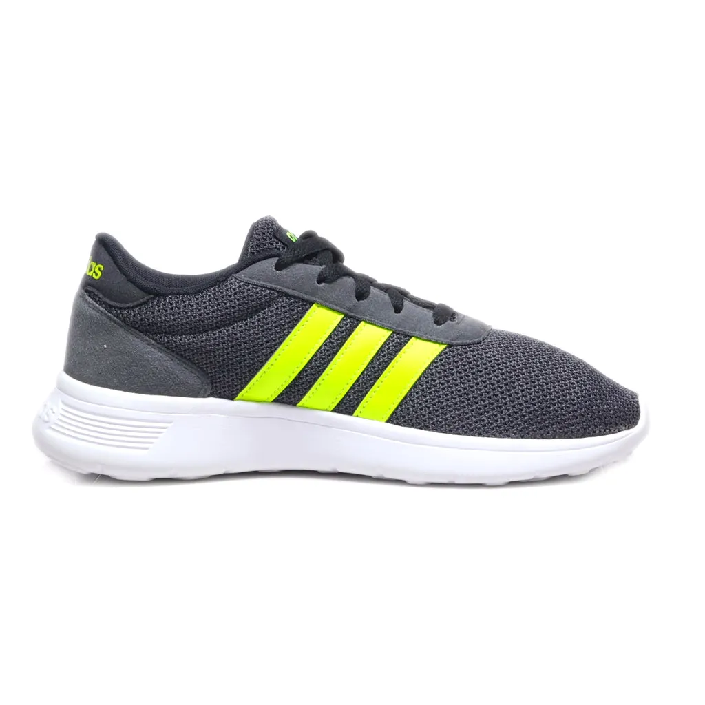 Adidas Lite Racer Sport Shoes Fabric Grey Colour For Women