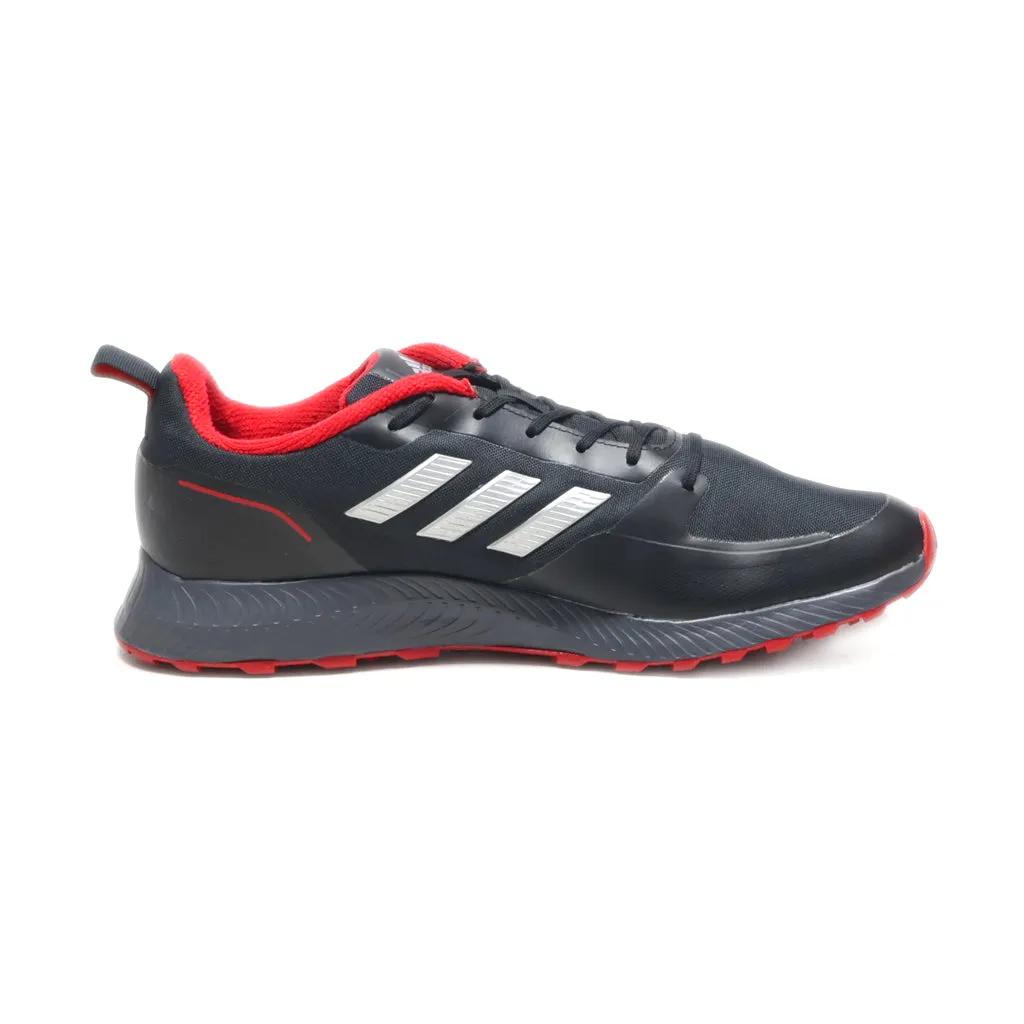 Adidas Runfa Sport Shoes Fabric Black Colour For Men