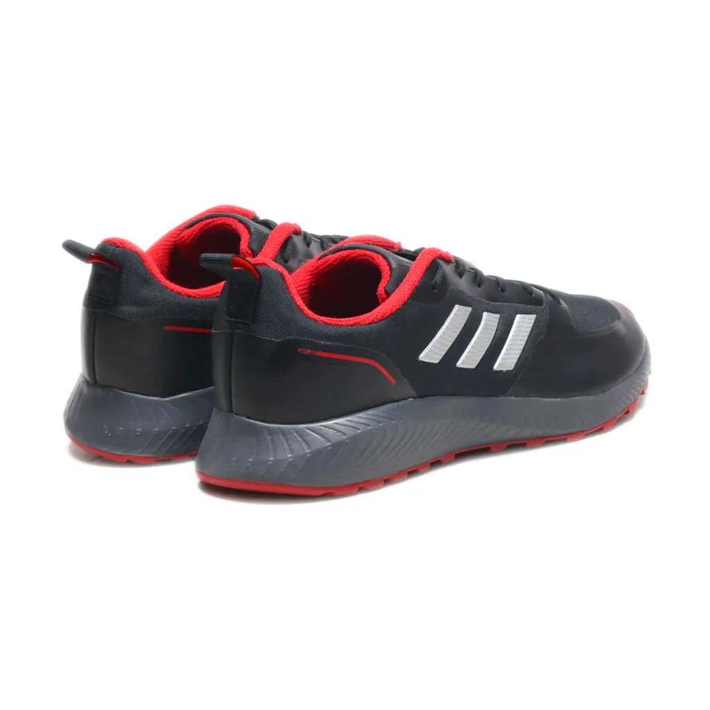 Adidas Runfa Sport Shoes Fabric Black Colour For Men