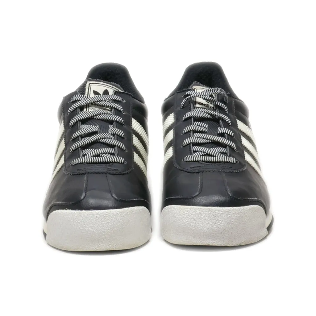 Adidas Samoa Sport Shoes Pu Leather Black Colour For Women