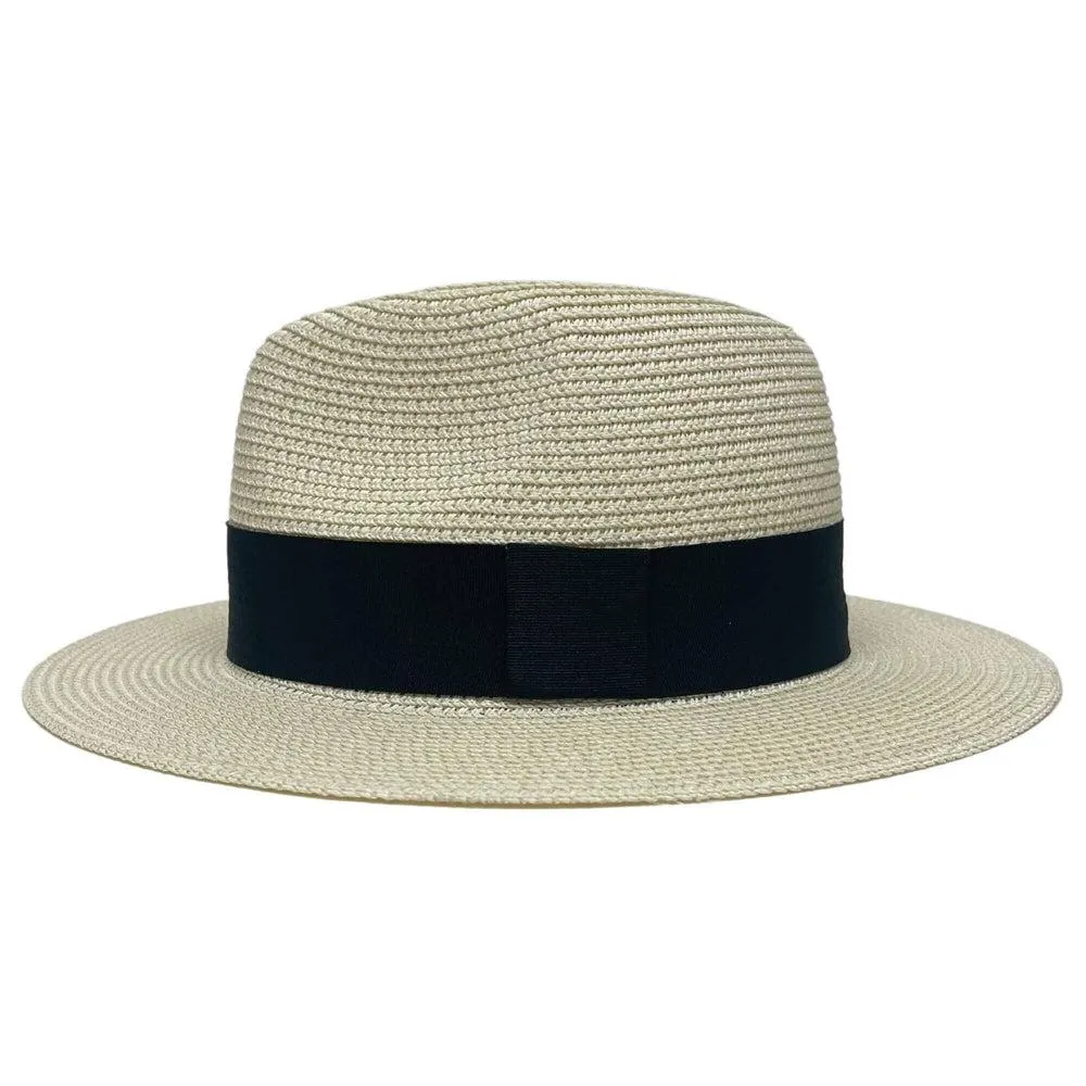 Afternoon | Womens Fedora Straw Hat