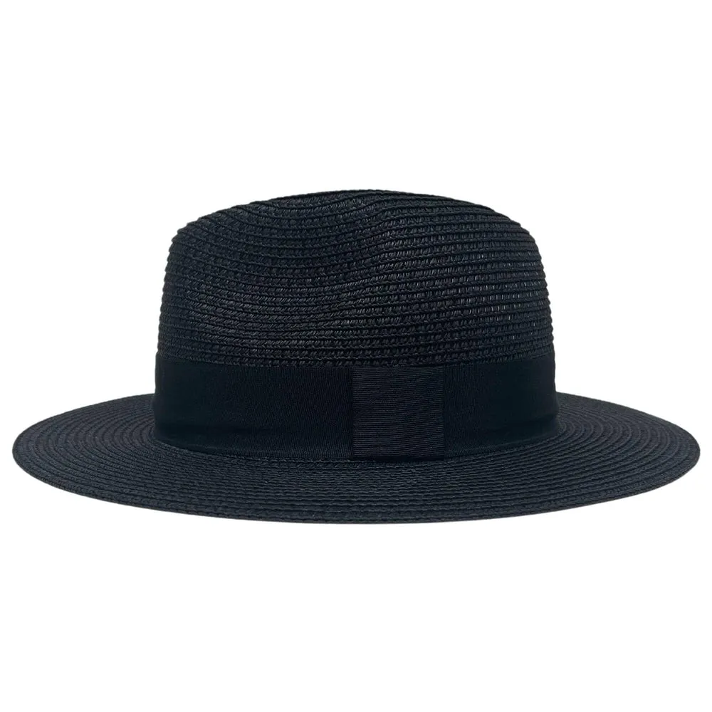 Afternoon | Womens Fedora Straw Hat