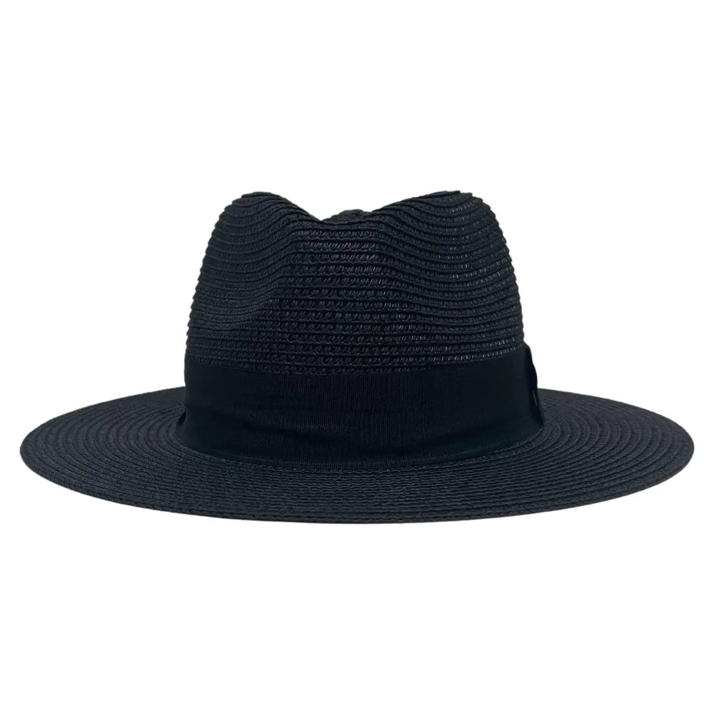 Afternoon | Womens Fedora Straw Hat