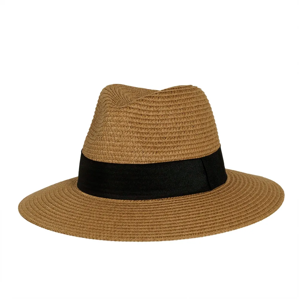 Afternoon | Womens Fedora Straw Hat