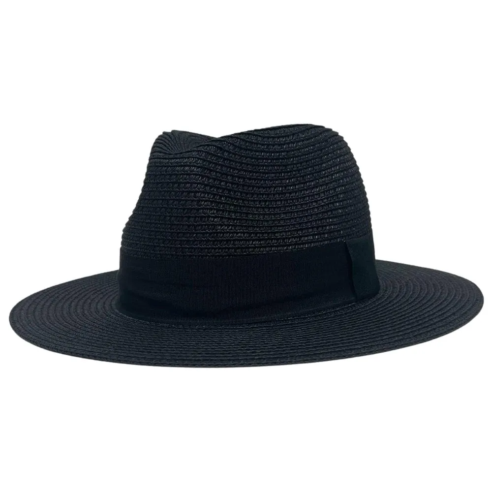 Afternoon | Womens Fedora Straw Hat