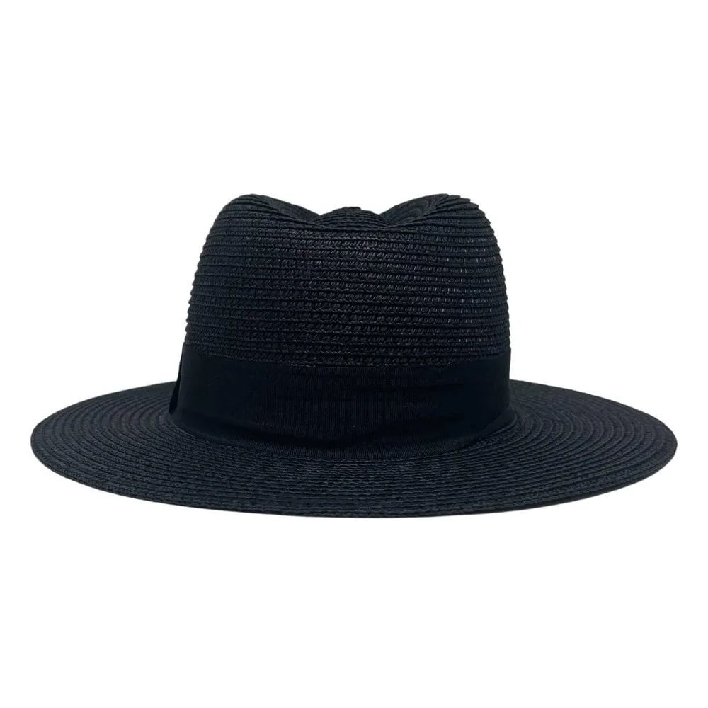 Afternoon | Womens Fedora Straw Hat