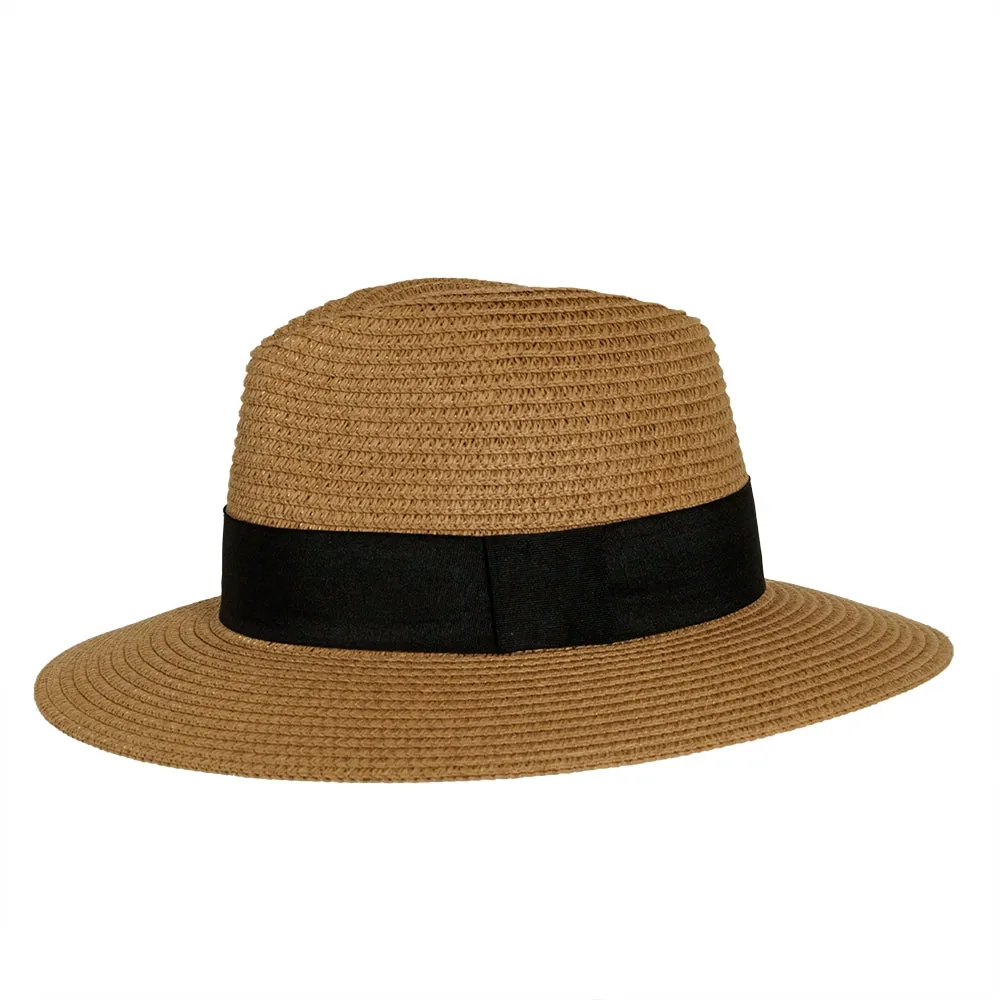 Afternoon | Womens Fedora Straw Hat