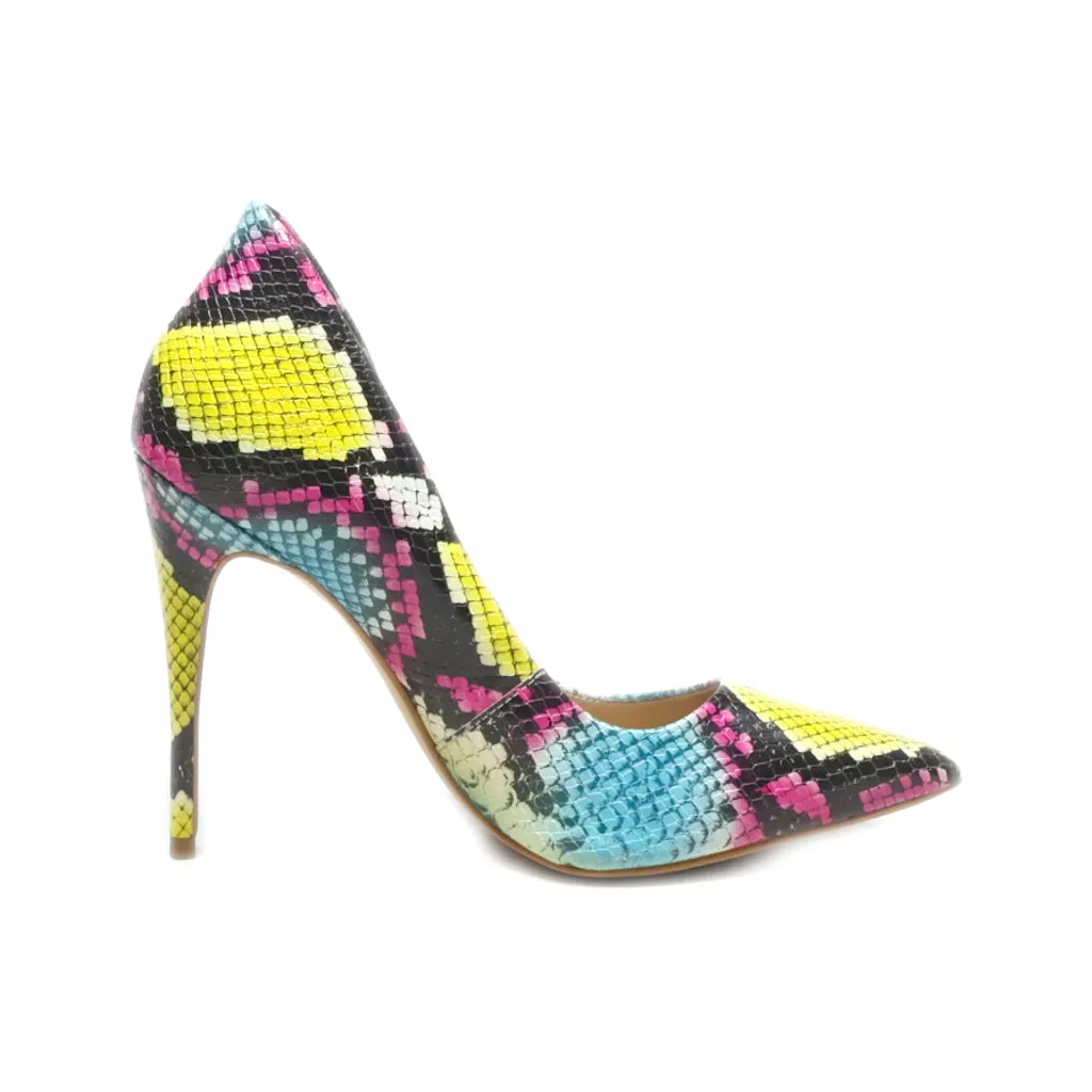 Aldo High-Heel Shoes Leather Multicolour Colour For Women