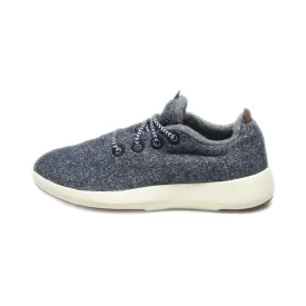 Allbirds Sport Shoes Suede Blue Colour For Women