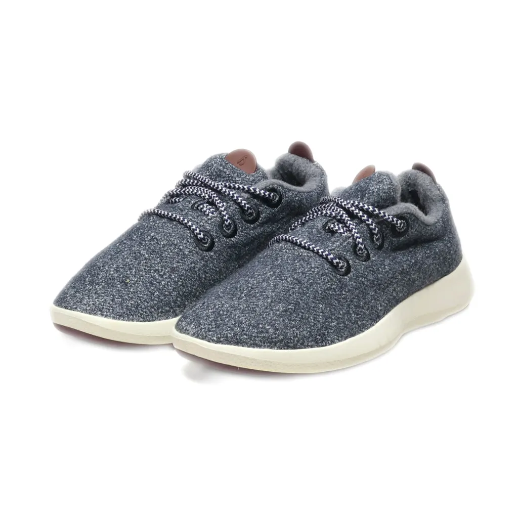 Allbirds Sport Shoes Suede Blue Colour For Women