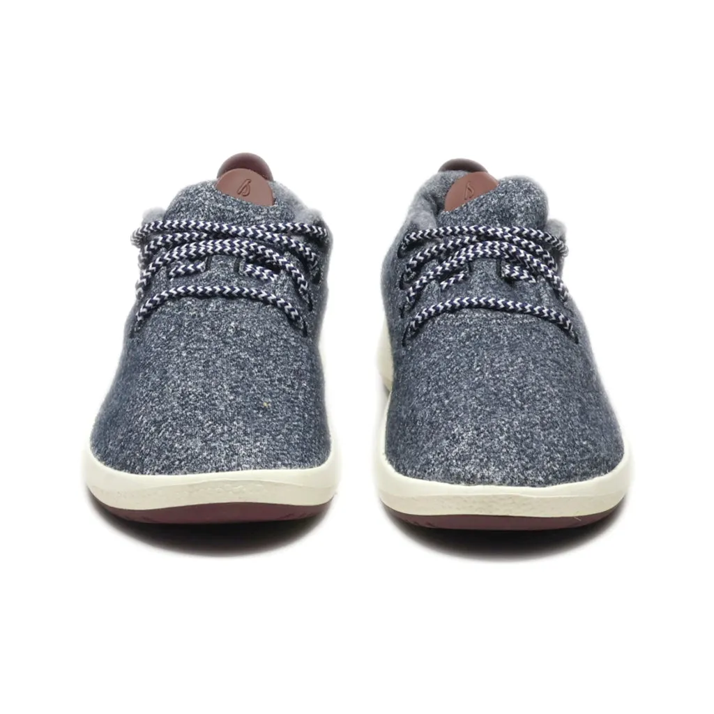 Allbirds Sport Shoes Suede Blue Colour For Women