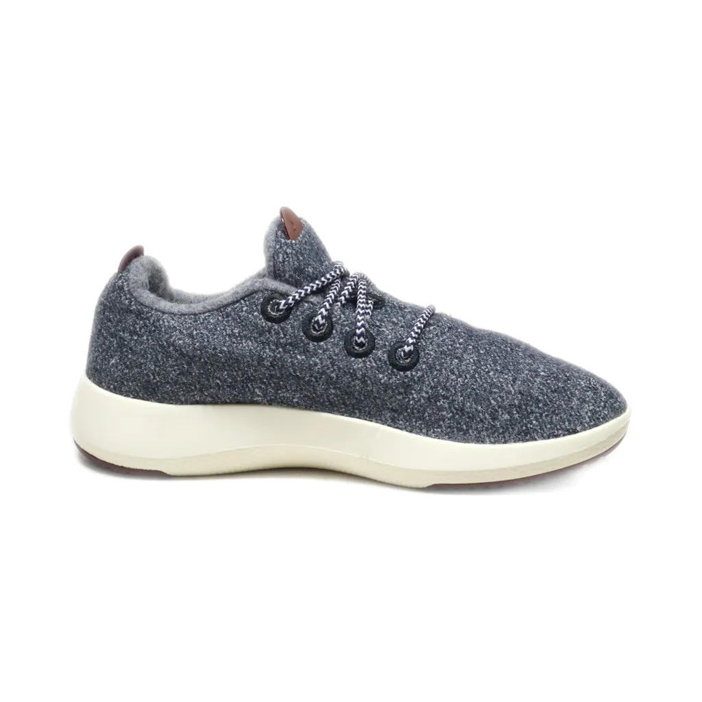 Allbirds Sport Shoes Suede Blue Colour For Women