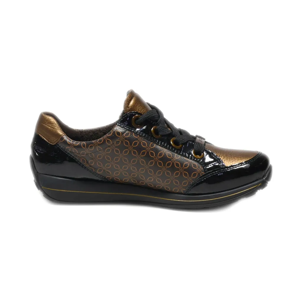 Ara Lazio Low-Top Sneakers Leather Brown Colour For Women