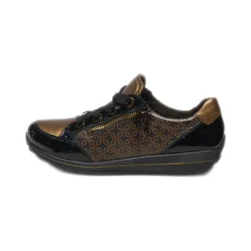 Ara Lazio Low-Top Sneakers Leather Brown Colour For Women