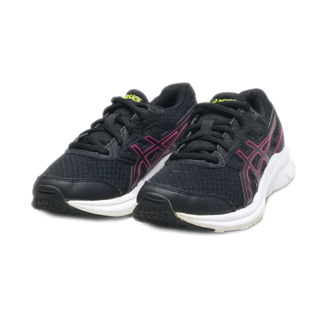 Asics Excite 9 Sport Shoes Fabric Black Colour For Women