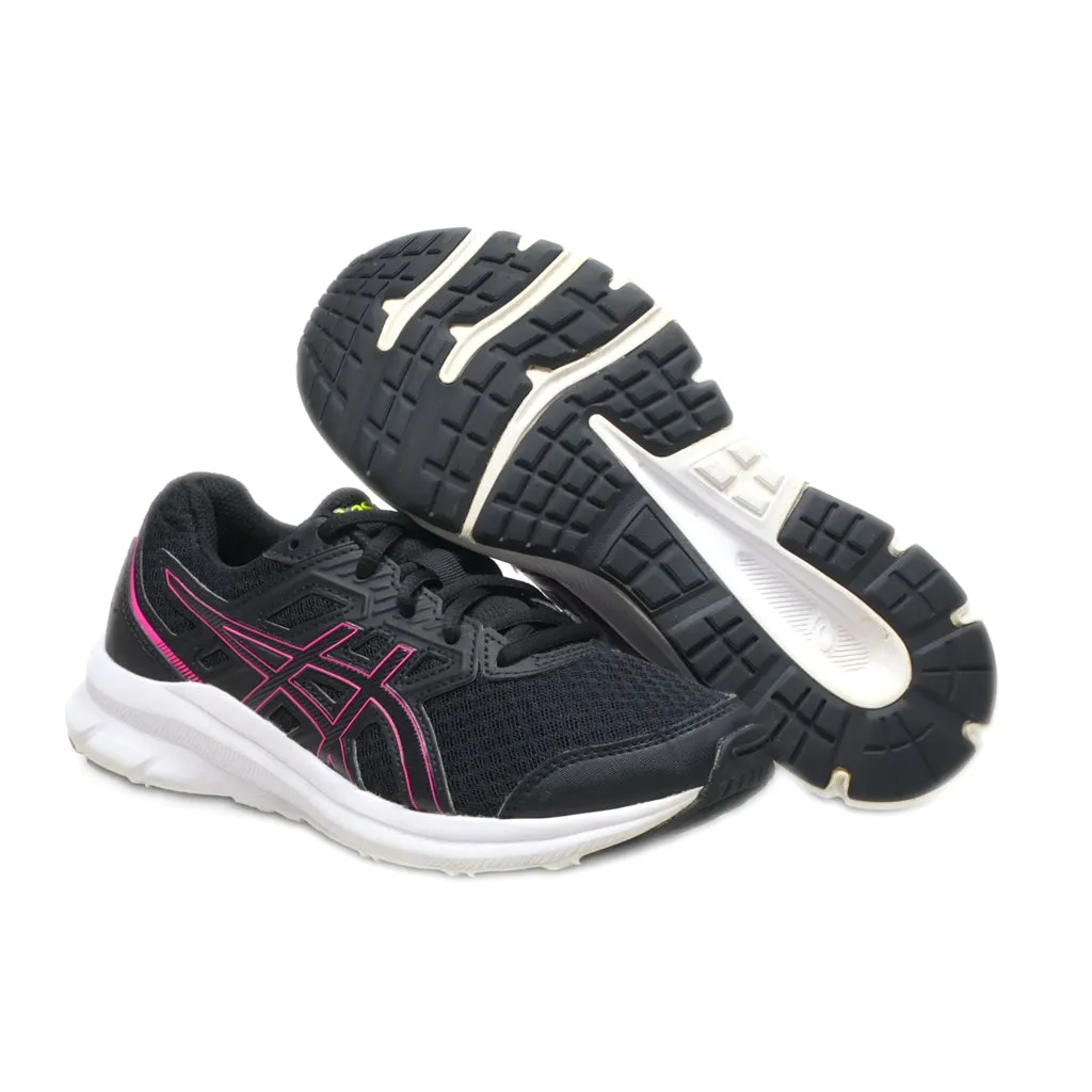 Asics Excite 9 Sport Shoes Fabric Black Colour For Women