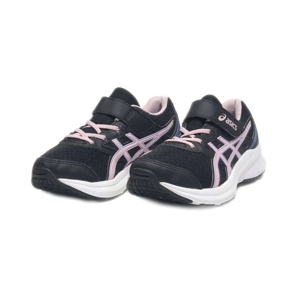 Asics Jolt 3 Sport Shoes Fabric Black Colour For Kids