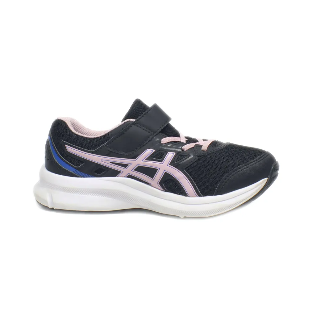 Asics Jolt 3 Sport Shoes Fabric Black Colour For Kids