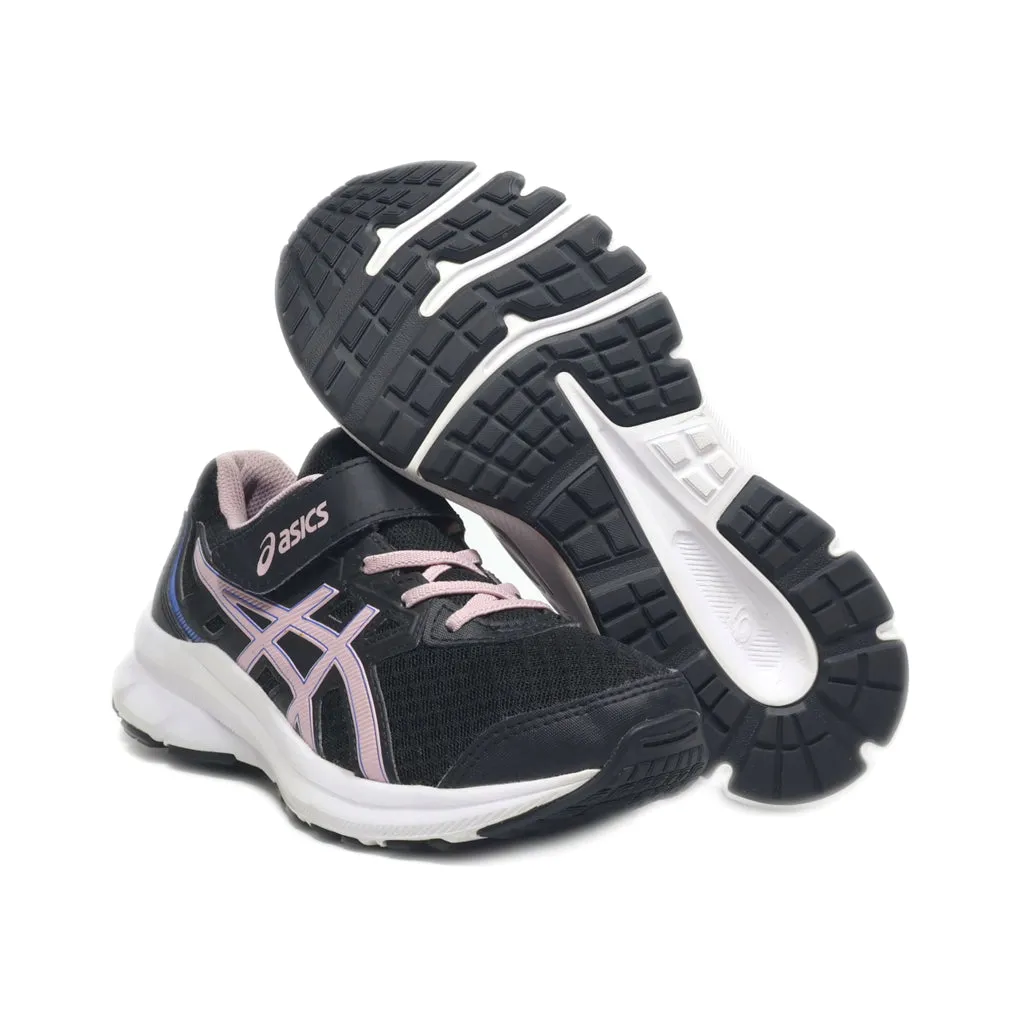 Asics Jolt 3 Sport Shoes Fabric Black Colour For Kids