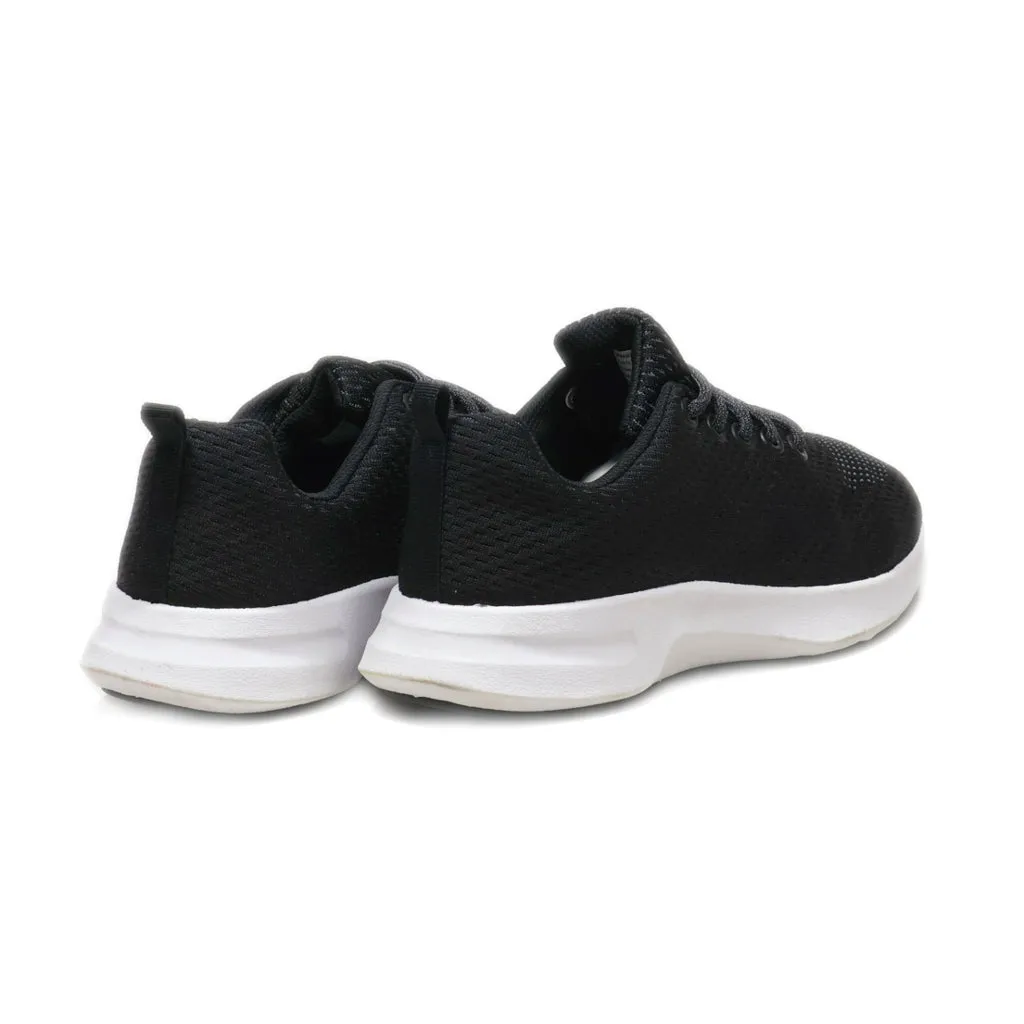 Athletic Sport Shoes Leather Black Colour For Men