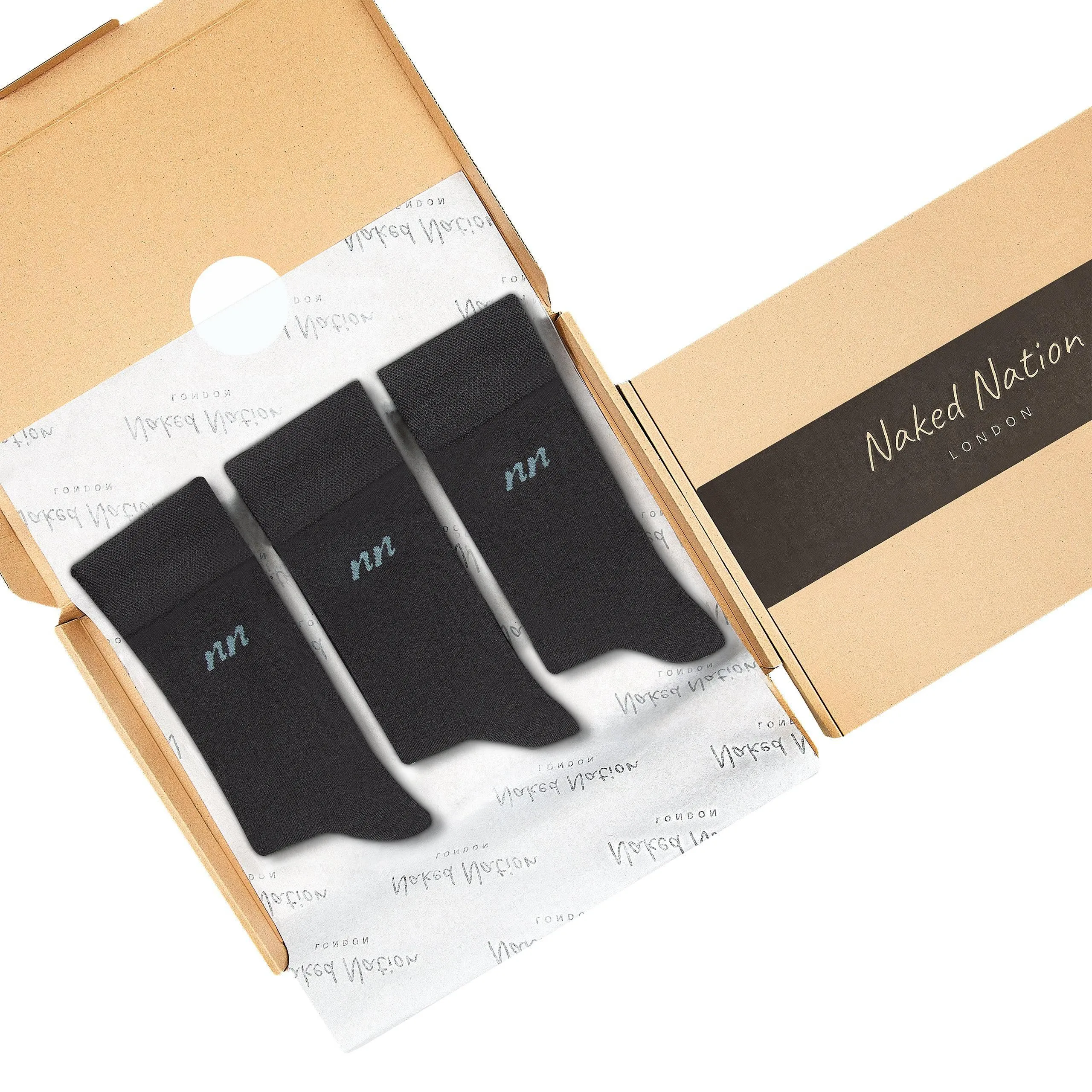 Bamboo Socks, 3 Pairs Super Soft Crew Socks