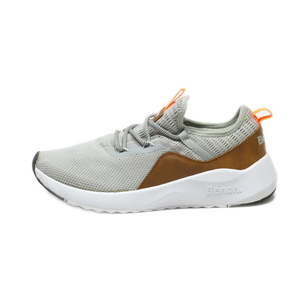 Bench. Sport Shoes Leather Grey Colour For Women