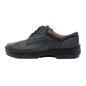 Birkenstock Memphis Formal Lace Ups Black Colour For Men