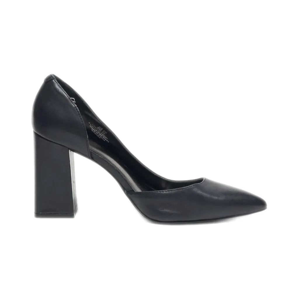 Bleecker & Bond Nadine High-Heel Shoes Leather Black Colour For Women