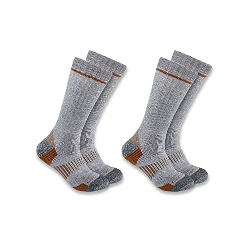 Carhartt SB2072M mens All-terrain Boot Crew fashion liner socks