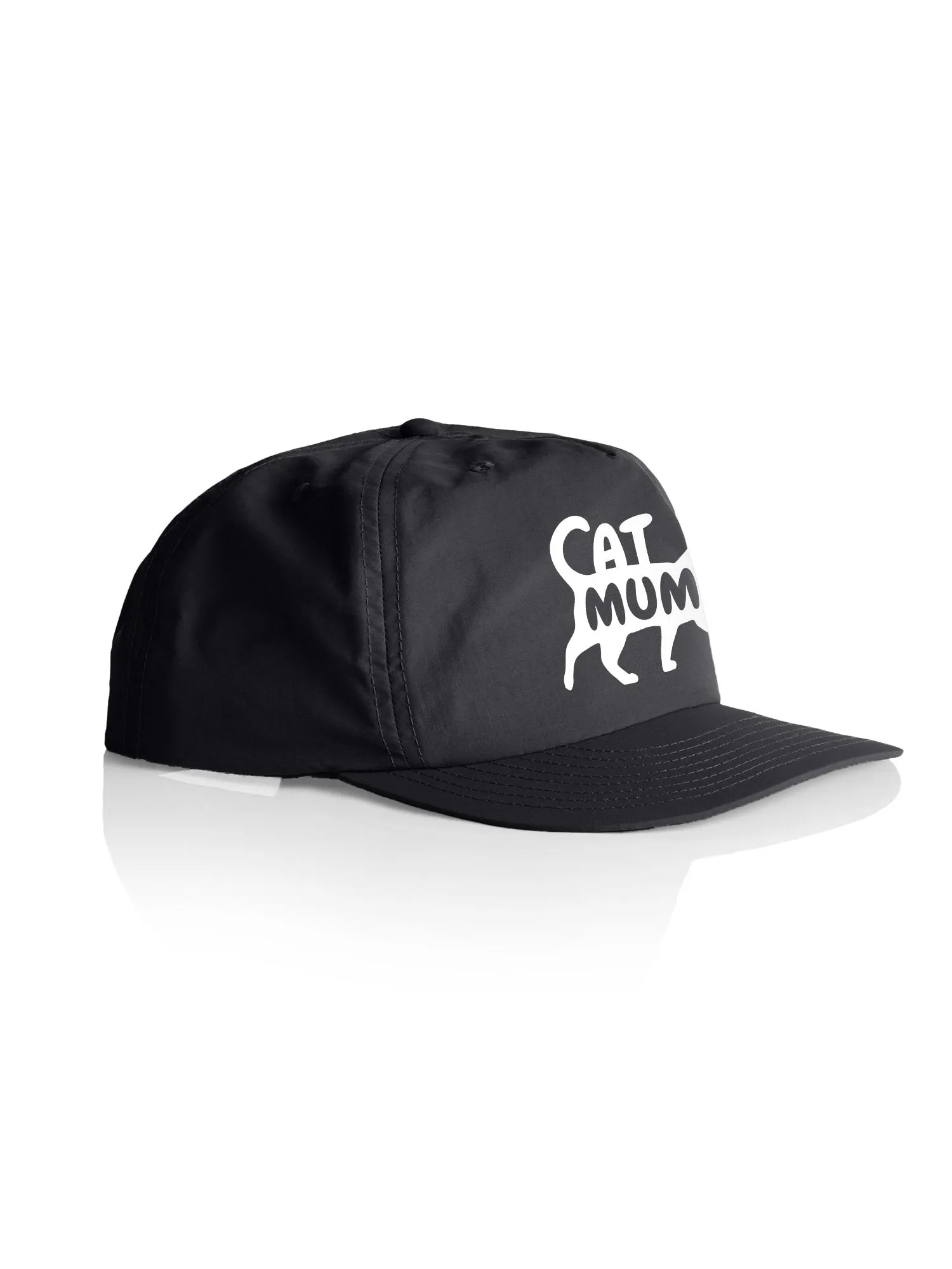 Cat Mum Silhouette Quick-Dry Cap