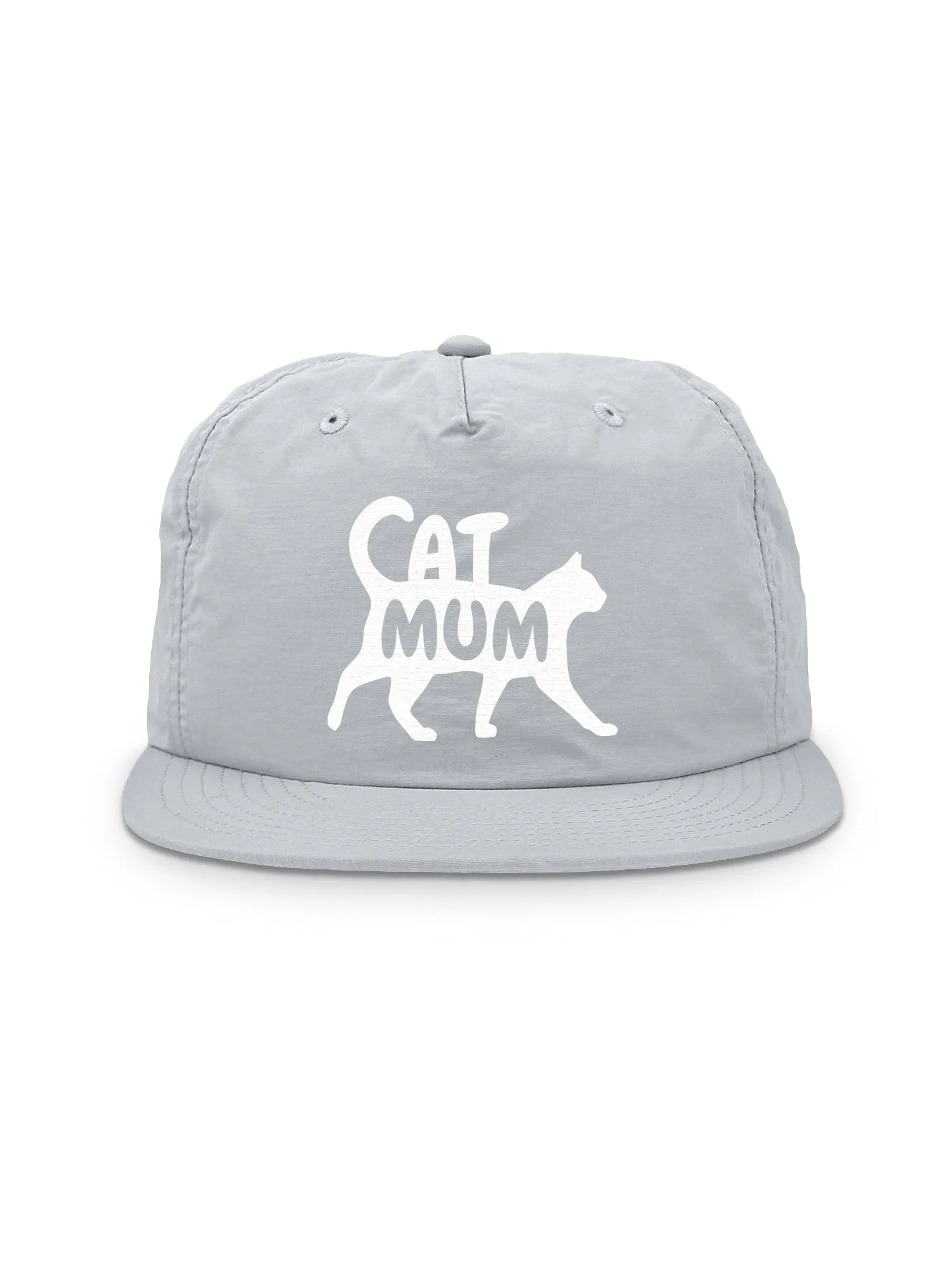 Cat Mum Silhouette Quick-Dry Cap