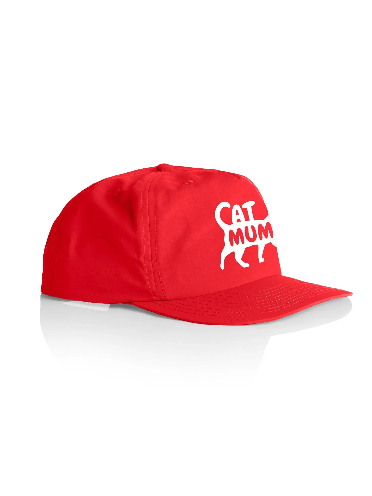 Cat Mum Silhouette Quick-Dry Cap