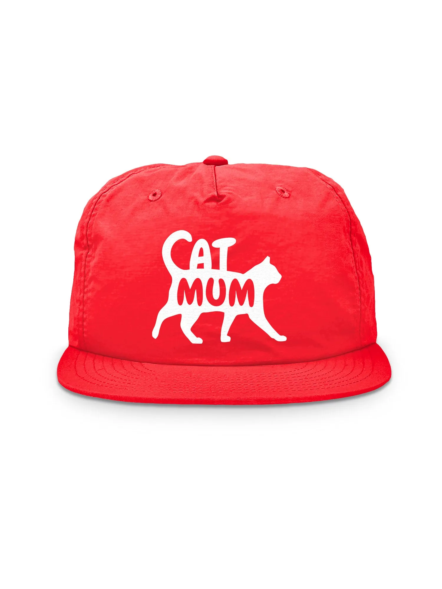 Cat Mum Silhouette Quick-Dry Cap