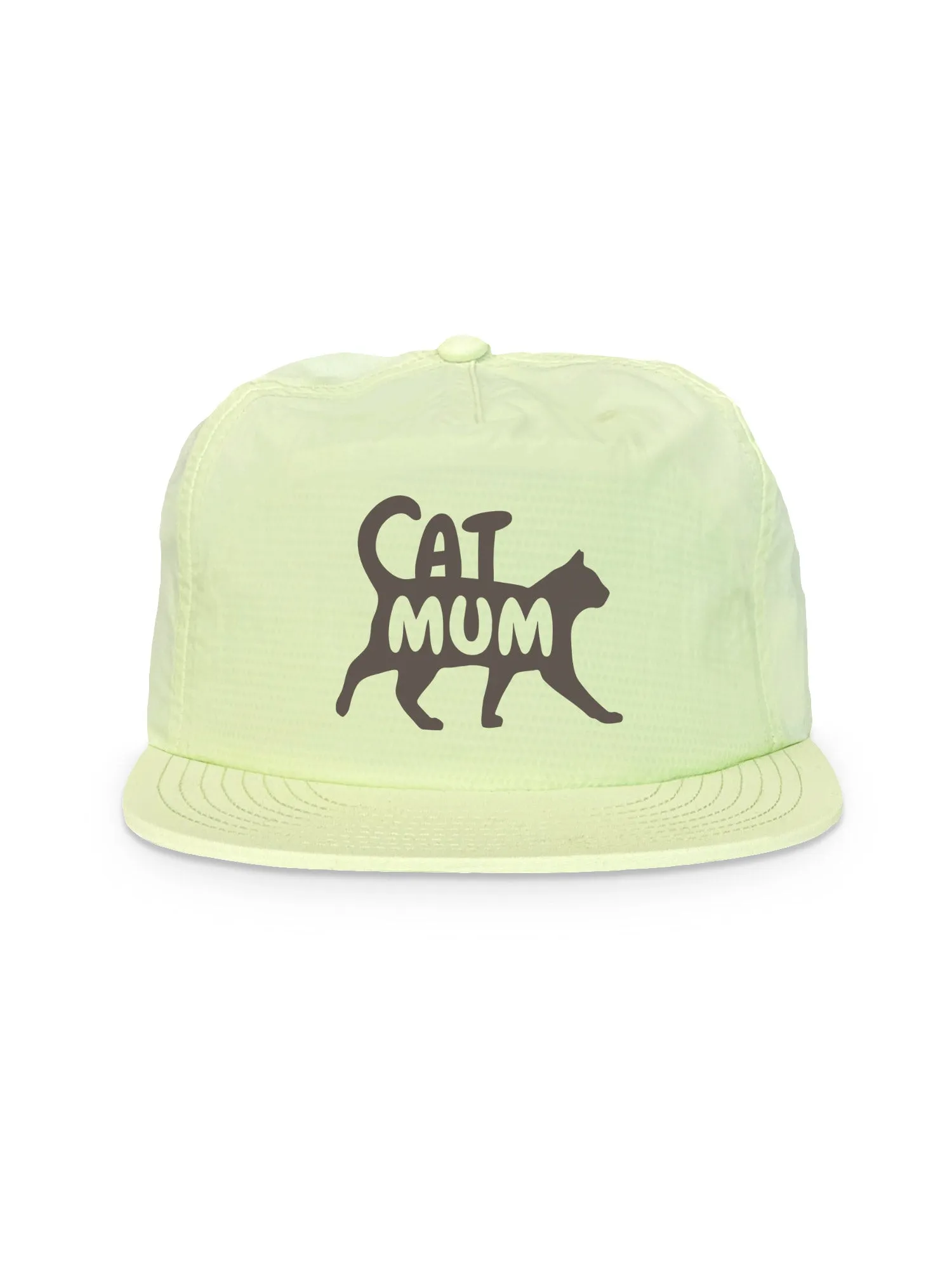 Cat Mum Silhouette Quick-Dry Cap