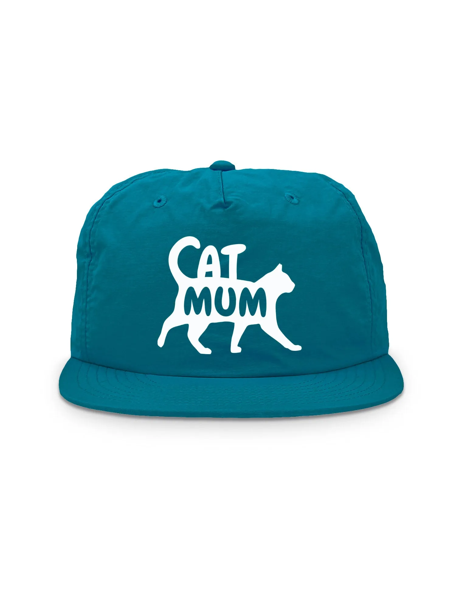 Cat Mum Silhouette Quick-Dry Cap