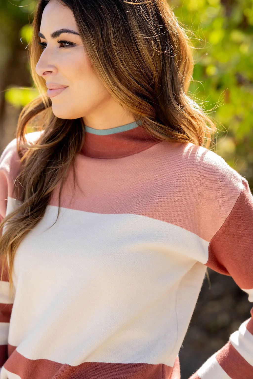 Color Craze Striped Sweater