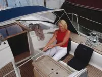 Comfort Seat for yacht cockpit