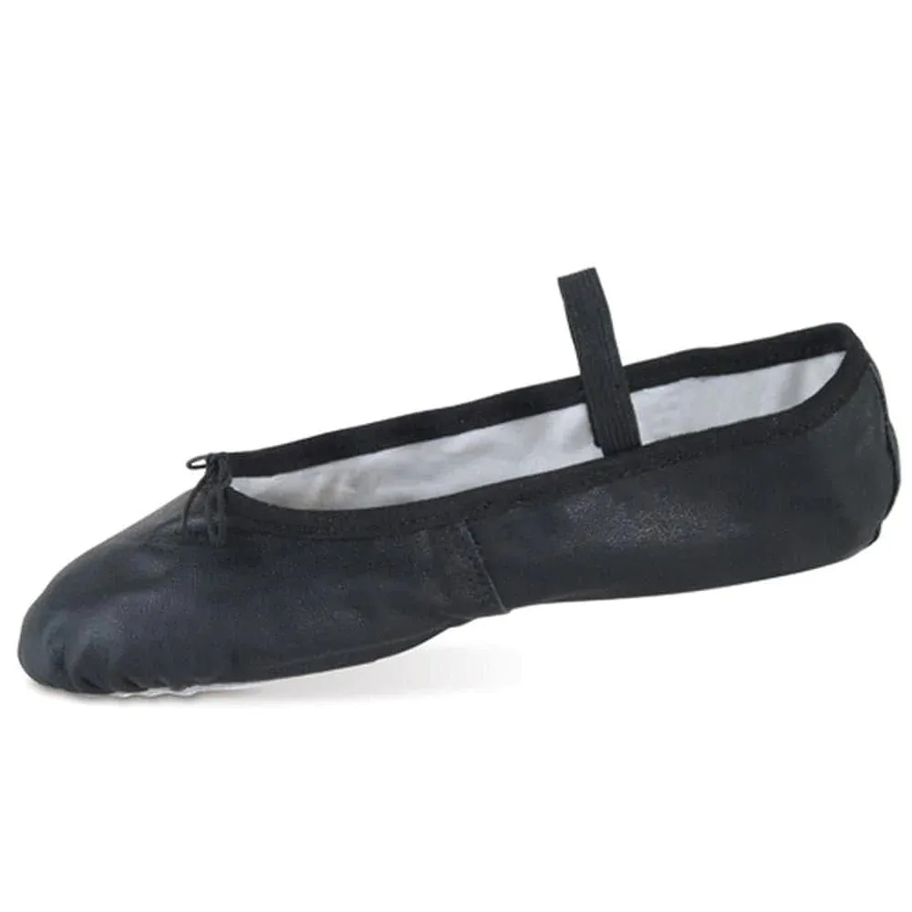 Danshuz Premium Full Sole Ballet Shoe - Black