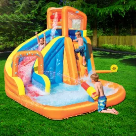 Durable Inflatable Kids Water Slide Park with Pool, Bestway