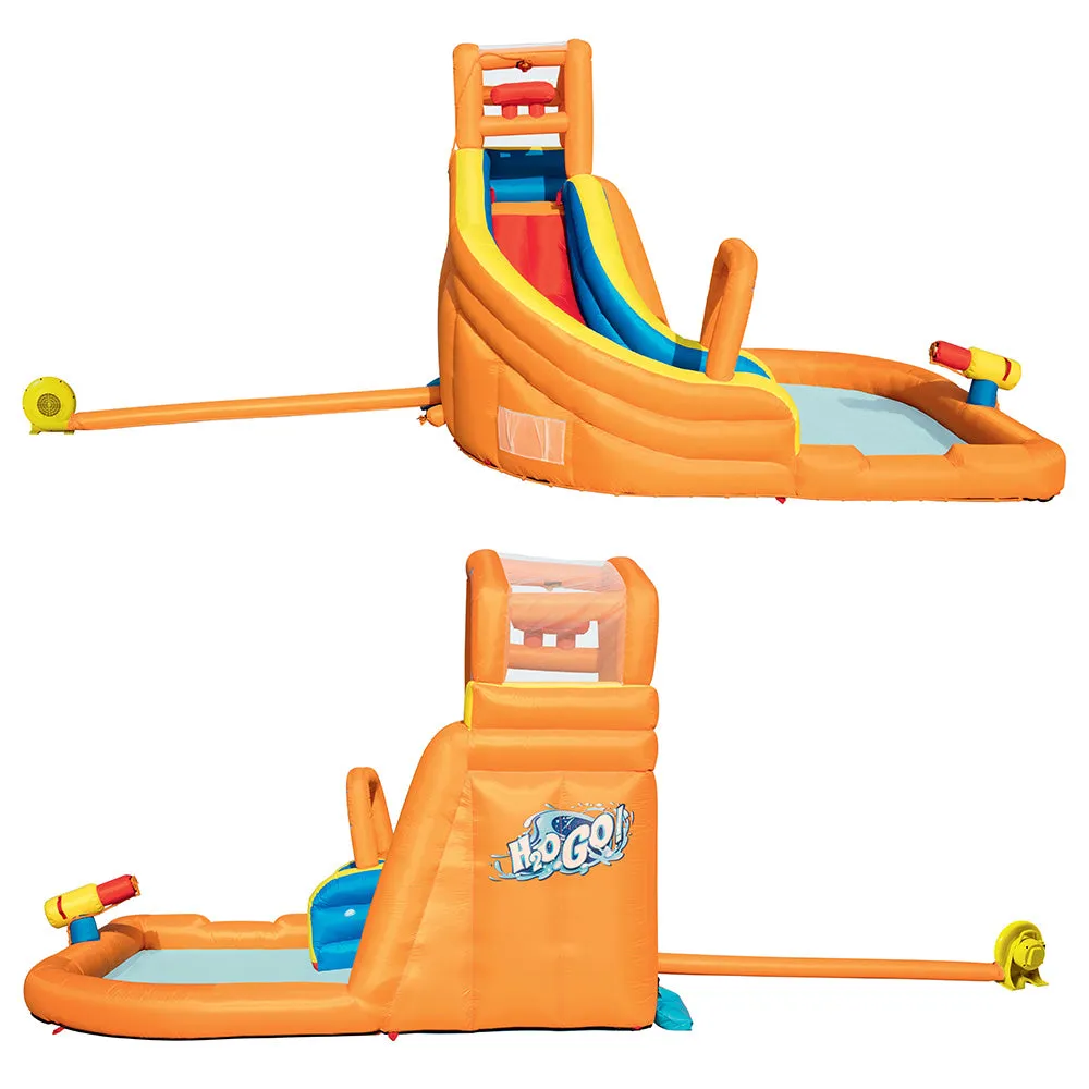 Durable Inflatable Kids Water Slide Park with Pool, Bestway