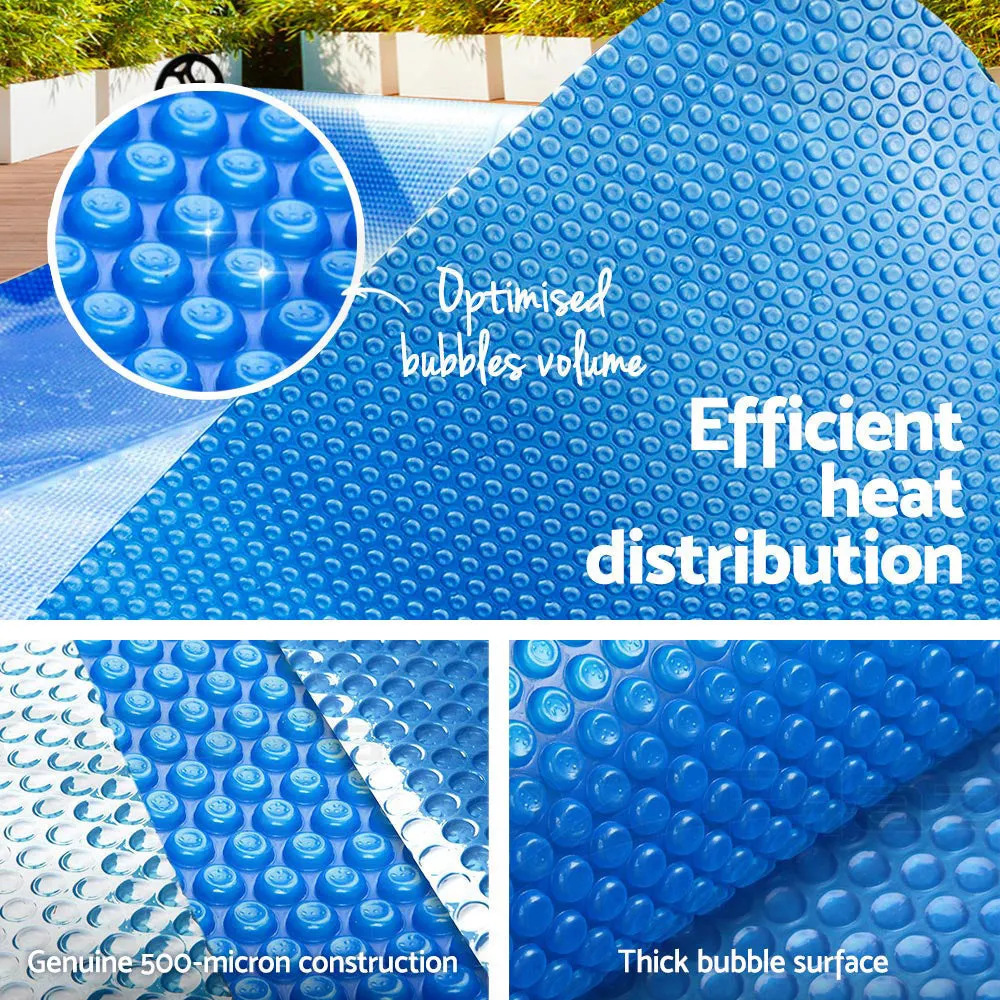 Durable Solar Pool Cover 500 Micron 10x4m - Aquabuddy