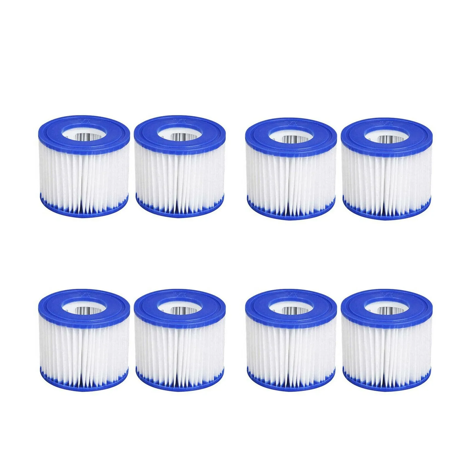 Durable VI Filter Cartridges for Lay-Z-Spa, 8PCS