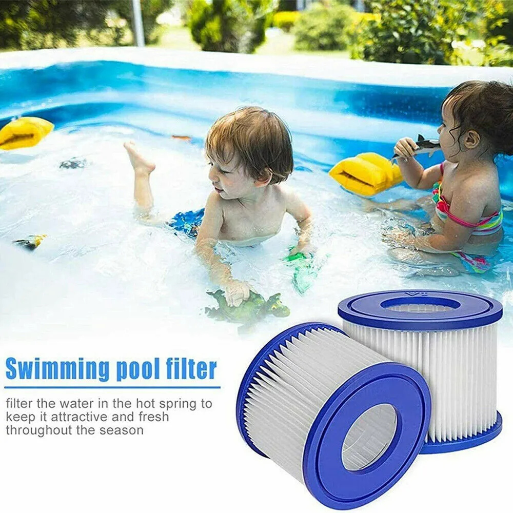 Durable VI Filter Cartridges for Lay-Z-Spa, 8PCS